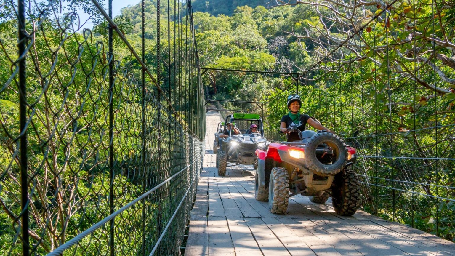 Jorullo Bridge Atv Tour Canopy River Park Activities In Puerto