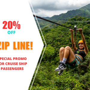 Zip Line for Cruise Ship Passengers!